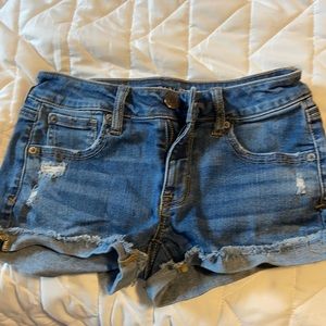 american eagle jean shorts